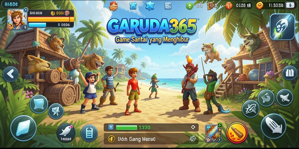 Screenshot gameplay GARUDA365 dengan tampilan menawan.