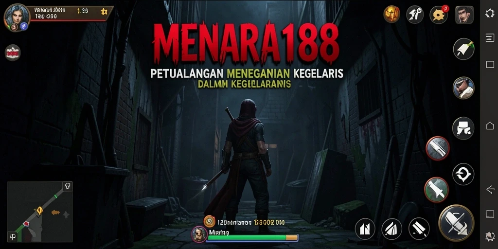 Tampilan menyeramkan dari gameplay MENARA188 yang penuh ketegangan.
